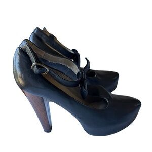 Tibi Platform Mary Janes
